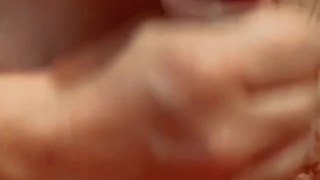 Horny MILF handjob