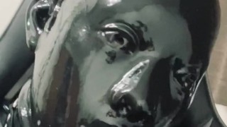 Rubber Fetish Hot Masturbation