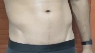 twink showing his ass