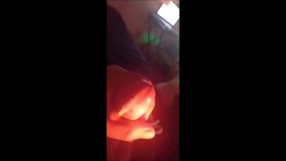 Masturbating with the disco ball after smoking mariju...