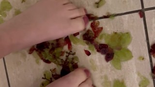 Grape crushing