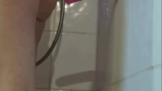 I'm putting a small dildo in my ass