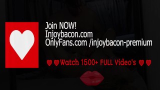 Slow DEEP THROAT BLOWJOB & Passionate DOGGYSTYLE POUNDING makes us both CUM QUICK