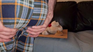 Trampling and Sitting on a Stuffed Dog