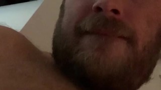 Getting horny playing with my nipples