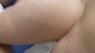 enfermera caliente se coje a su paciente en la camilla del hospital (melody taly