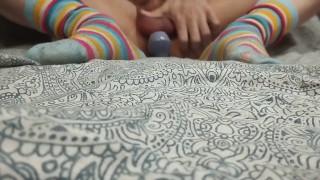 Masturbating with my wife's satisfyer