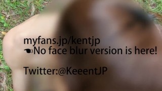 21-year-old Thi-kun also exposes himself outdoors and gives blowjobs to Kent's cock.