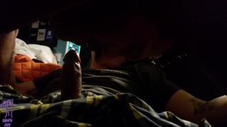 Gamer Boy Gets Cock Sucked by Daddy