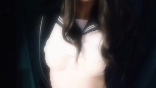 男の娘オナニー Japanese crossdresser teasing