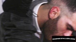 New York Realtor Flip Fucks HR Honcho - Drew Valentino, Pol Prince - RagingStallion