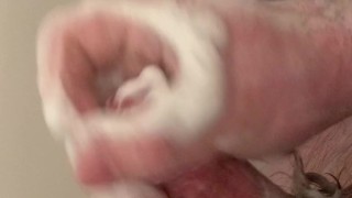 Jerking My Cock in the Shower Part II (Cumshot)