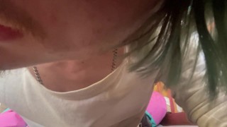 Sexy Alt Emo Daddy ASMR JOI Humping Bed With Huge Cumshot On Self (SO HOT) Hot Dom ASMR JOI