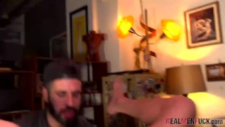 REALMENFUCK Gay Zak Bishop Barebacked By Latino Romeo Davis