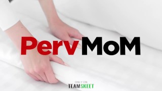 Sarah Is A Kind Stepmom Who Loves To Show Her Gratitude By Sucking Her Stepson's Big Dick - PervMom