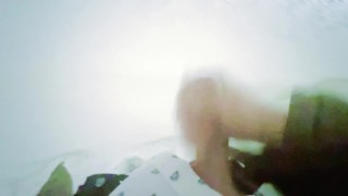 almost got caught cuming in public