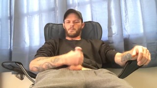 Big dick and good weed + cumshot ( smoke and stroke )