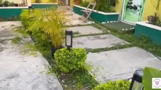 Little Whore IMYOUX - My Gardener Solves My Desire To Fuck a Delicious Big Cock!