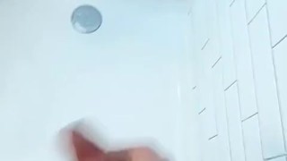 Cumshot In The Bathroom