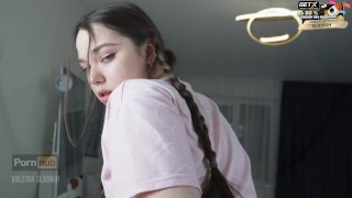 My stepsister likes reading books and anal sex- Valeria Sladkih