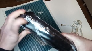 All black 33cm vinyl belgoprism - UNBOXING