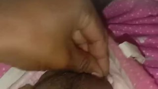 Smart Russian boy handjob in the room