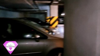 We almost got caught while fuking in a public garage.