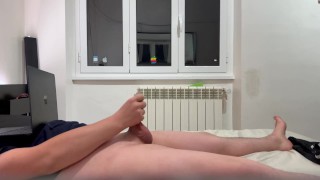 my ROOMMATE while he was JERKING OFF