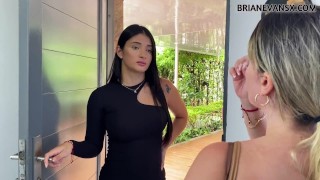 Salome Gil fucks her friend's nerdy brother with her big ass | Brian Evansx
