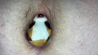 FIrst time stuffing my hole with a plush toy