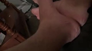 Right fucked I guess having a hard jerk
