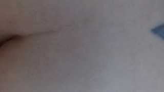 Trixies asshole gets filled with cum