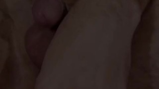 Zucchini amateur deep anal play in my tight ass