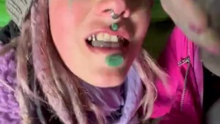 I get Face Fucked by a Graffiti Artist in puplic