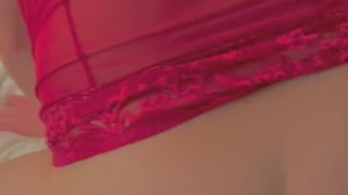 Chrissy stretching out for mistress