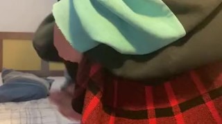 femboy frots and rides a dildo and cums lots