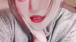 【個人撮影】膣マッサージ。みんなはちんこの周りや金玉をマッサージしてね♡