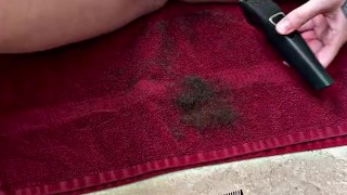 Gorgeous MILF shaves her hairy pussy for the 1st time in over a year!perfect pussy