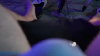 Making out after gym + handjob made he cum in his boxers😝