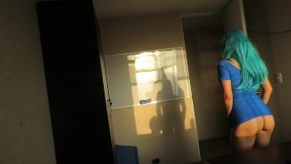 PRACTICANDO ENTREVISTA DE TRABAJO CON MI HERMANASTRA TERMINA PENETRADA TOMANDO LECHE