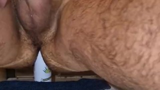 Big Anal Courgette time. I can't resist to cum