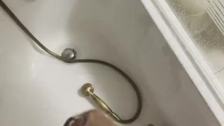 Cumshot 🔥male masturbation in bathroom