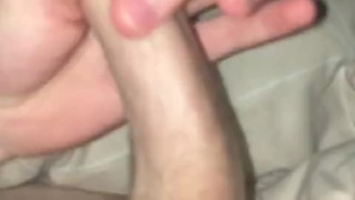 POV sorting out my morning wood