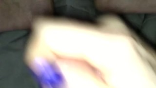 Sexy Crossdresser Strokes His Pretty Cock