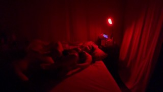 daddy eating my pussy extremely slow and teasing me