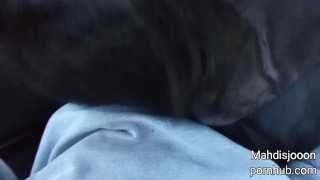ایرانی جدید تو ماشین کیر پسر غریبه رو ساک زدم بهش کوس دادم ( داستانی پر از مکالمه فارسی)🤤