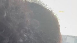 Fiz ela gemer para os vizinhos ouvirem