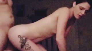 UNBELIEVABLE MILF GODDESS SMOKING A CIGARETTE WHILE POUNDED OUT