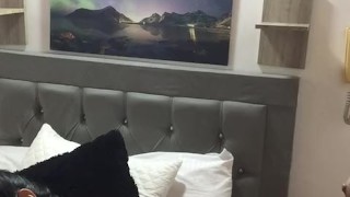 Two Latin lesbians have rough sex.