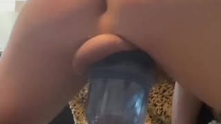Bubble Butt Twink Fucks Fleshlight Compilation